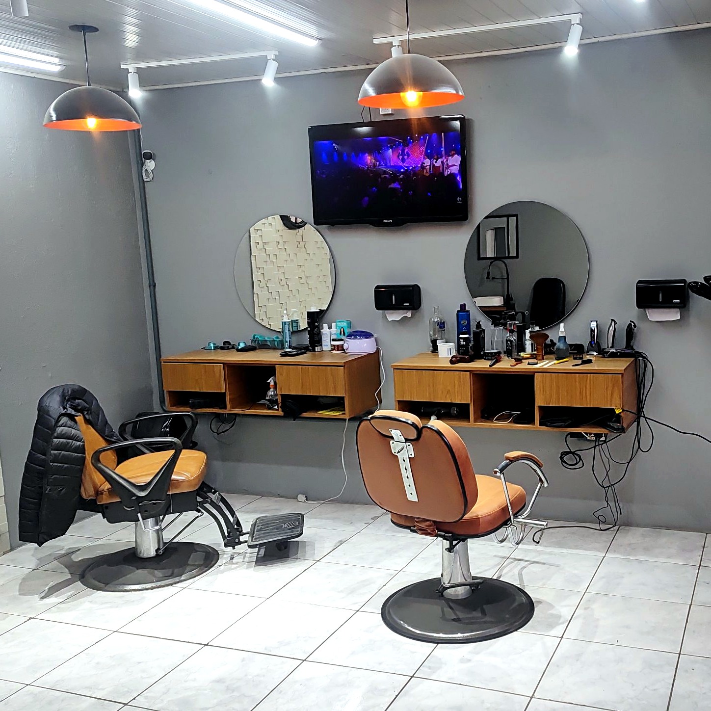 Área de atendimento da UP Barbearia